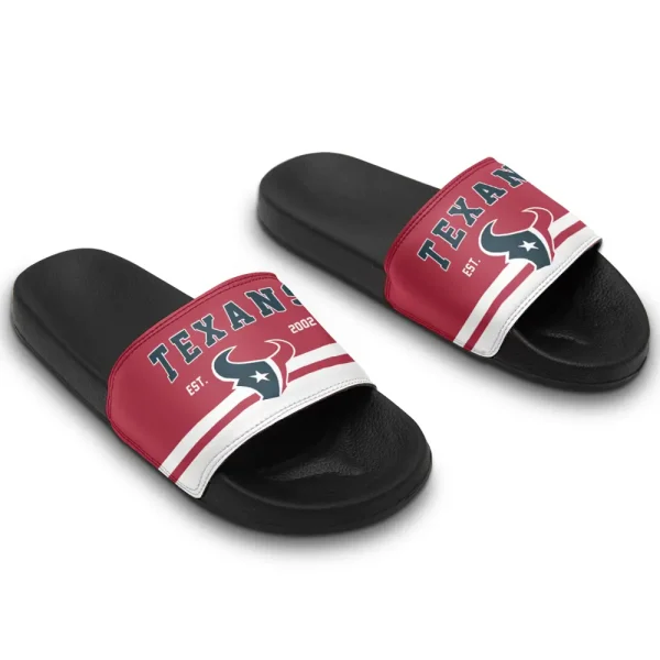 Houston Texans Slide Sandals New Version 2025 SPTSSANDALS077