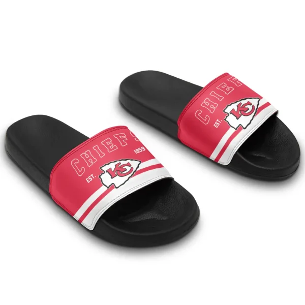 Kansas City Chiefs Slide Sandals New Version 2025 SPTSSANDALS080