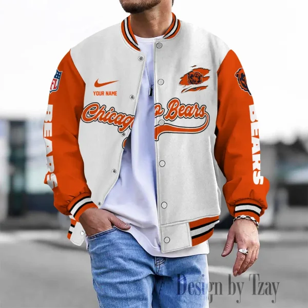 Chicago Bears Unisex Exclusive Styles Varsity Jacket SPTBBJACKET497