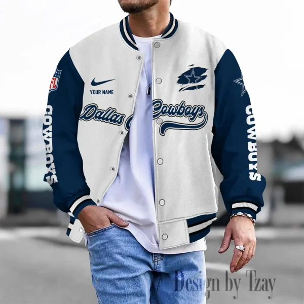 Dallas Cowboys Unisex Exclusive Styles Varsity Jacket SPTBBJACKET500