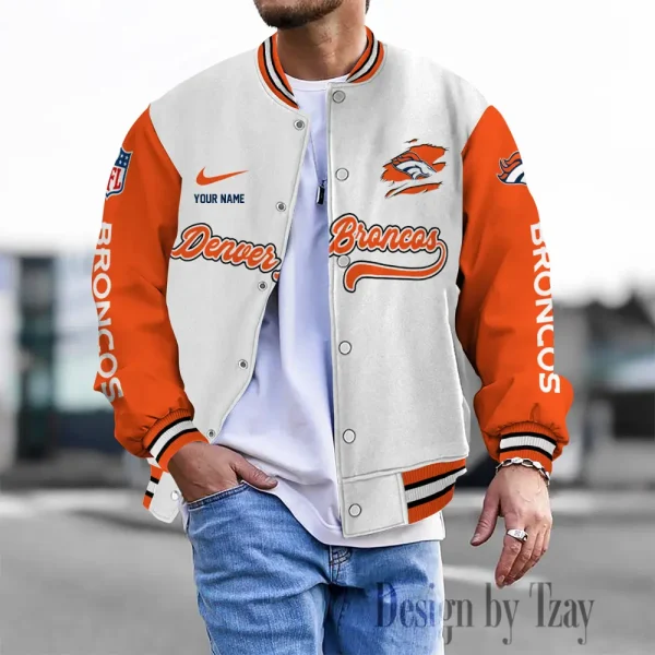 Denver Broncos Unisex Exclusive Styles Varsity Jacket SPTBBJACKET501