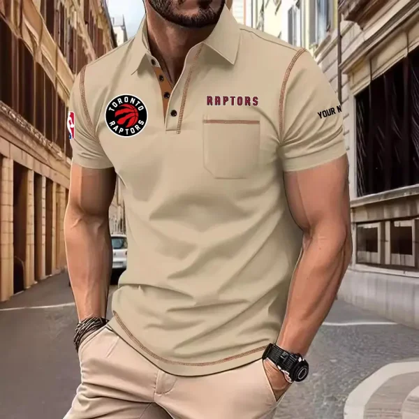 Toronto Raptors Summer Fashion Polo Shirts for Men Minimalist Men's Short Sleeve Tee SPTCPSSMS093 - Image 6