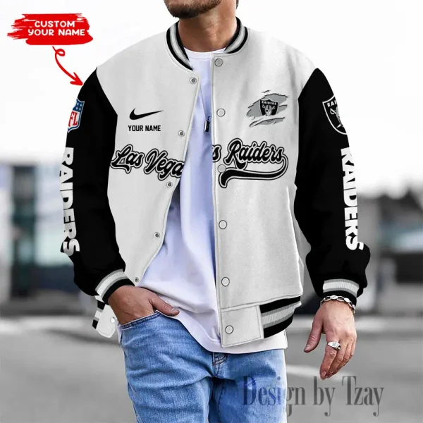 Las Vegas Raiders Unisex Exclusive Styles Varsity Jacket SPTBBJACKET509