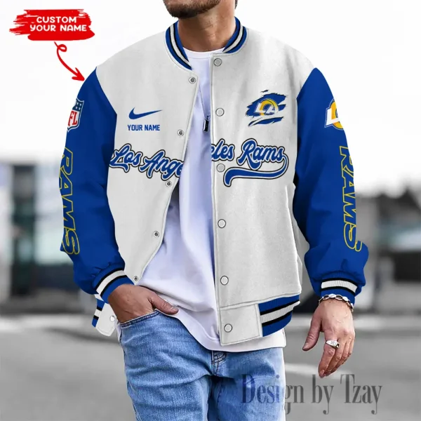 Los Angeles Rams Unisex Exclusive Styles Varsity Jacket SPTBBJACKET511