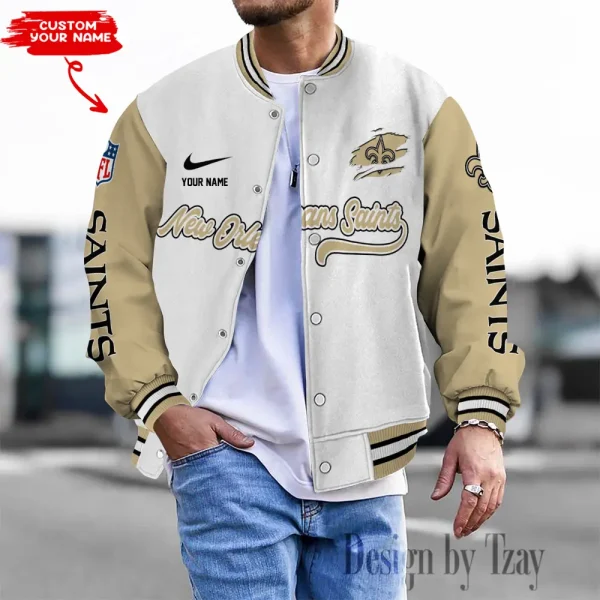 New Orleans Saints Unisex Exclusive Styles Varsity Jacket SPTBBJACKET515