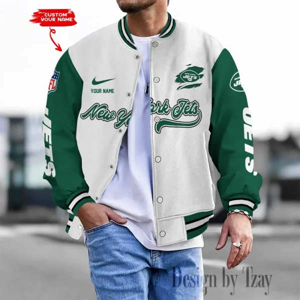 New York Jets Unisex Exclusive Styles Varsity Jacket SPTBBJACKET517