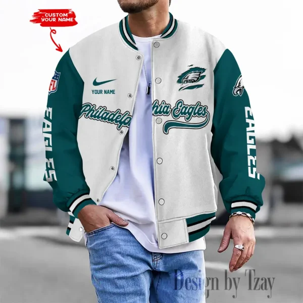 Philadelphia Eagles Unisex Exclusive Styles Varsity Jacket SPTBBJACKET518