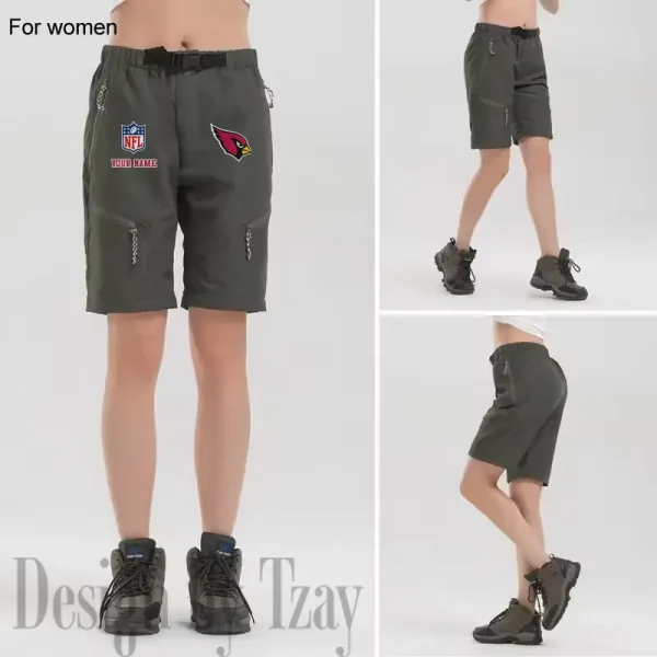 Arizona Cardinals Men's Outdoor Hiking Pants Waterproof Detachable Quick Dry Fishing Pants Lightwweight SPTDQD001 - Image 5