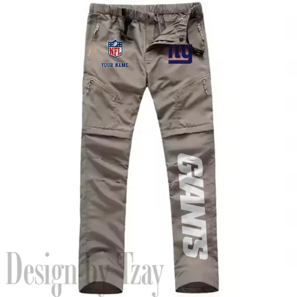 New York Giants Men's Outdoor Hiking Pants Waterproof Detachable Quick Dry Fishing Pants Lightwweight SPTDQD024 - Image 2
