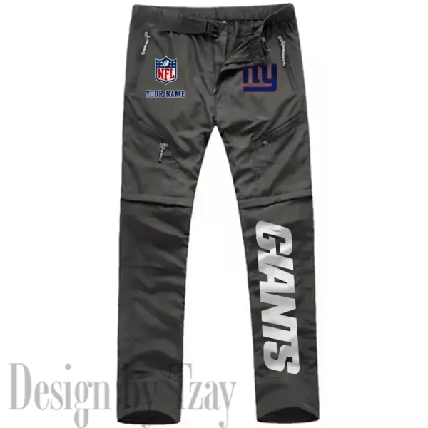 New York Giants Men's Outdoor Hiking Pants Waterproof Detachable Quick Dry Fishing Pants Lightwweight SPTDQD024 - Image 3