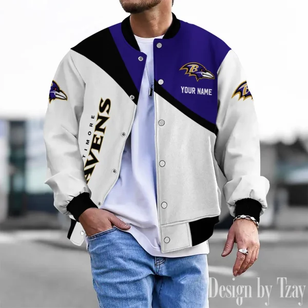 Baltimore Ravens Unisex Exclusive Styles Varsity Jacket SPTBBJACKET526