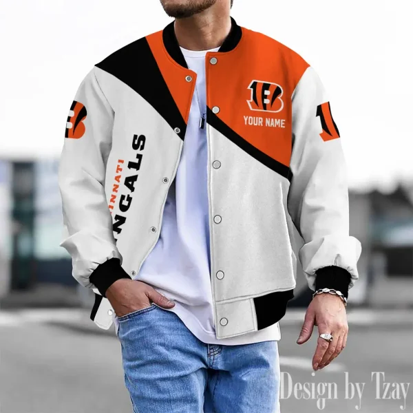 Cincinnati Bengals Unisex Exclusive Styles Varsity Jacket SPTBBJACKET530
