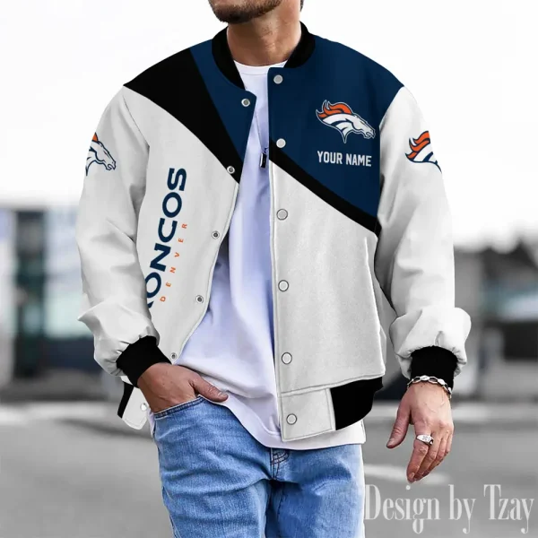 Denver Broncos Unisex Exclusive Styles Varsity Jacket SPTBBJACKET533