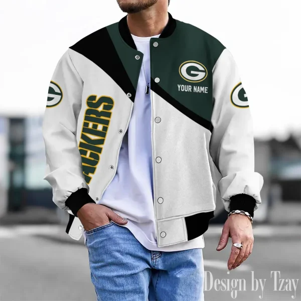 Green Bay Packers Unisex Exclusive Styles Varsity Jacket SPTBBJACKET535