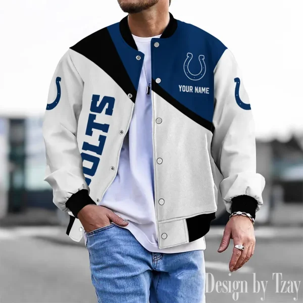 Indianapolis Colts Unisex Exclusive Styles Varsity Jacket SPTBBJACKET537