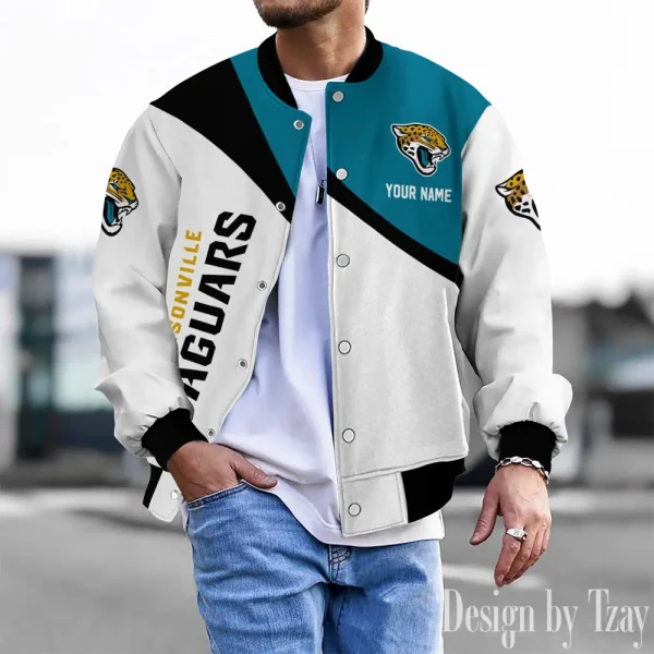 Jacksonville Jaguars Unisex Exclusive Styles Varsity Jacket SPTBBJACKET538