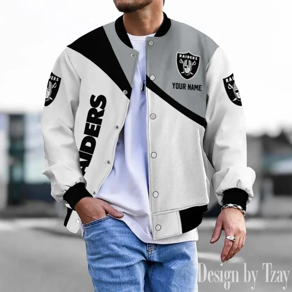 Las Vegas Raiders Unisex Exclusive Styles Varsity Jacket SPTBBJACKET540