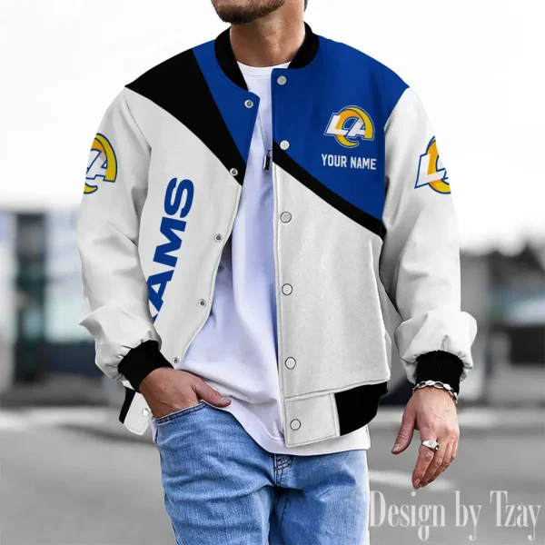 Los Angeles Rams Unisex Exclusive Styles Varsity Jacket SPTBBJACKET542