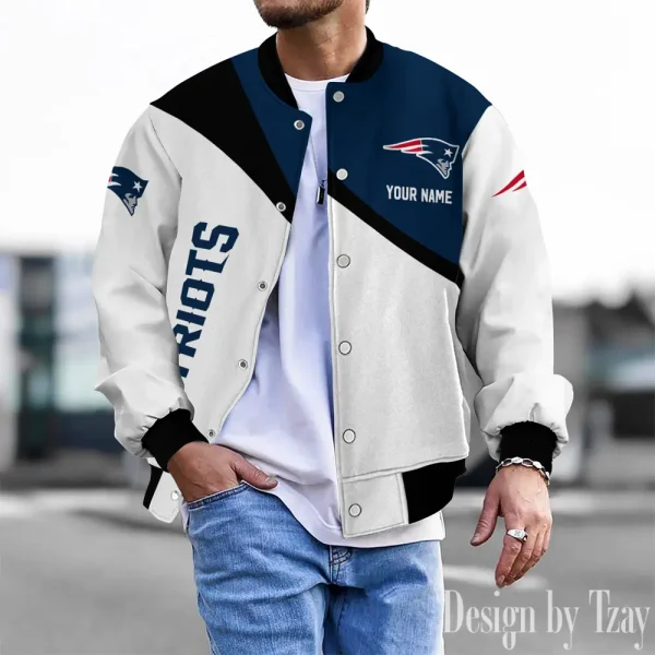 New England Patriots Unisex Exclusive Styles Varsity Jacket SPTBBJACKET545