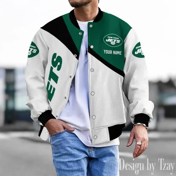 New York Jets Unisex Exclusive Styles Varsity Jacket SPTBBJACKET548