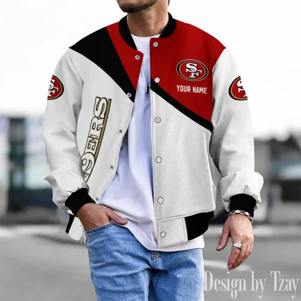 San Francisco 49ers Unisex Exclusive Styles Varsity Jacket SPTBBJACKET551