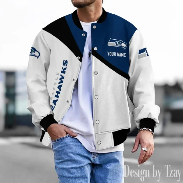 Seattle Seahawks Unisex Exclusive Styles Varsity Jacket SPTBBJACKET552