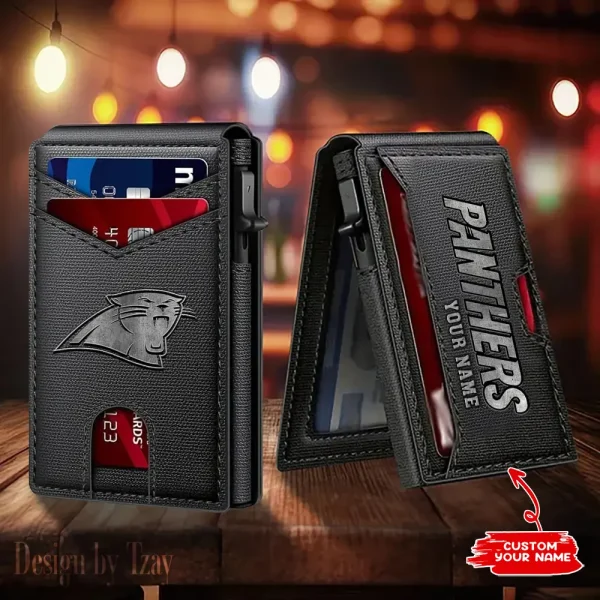 Carolina Panthers Blocking Pop Up Card Holder SPTFCS146