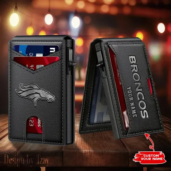 Denver Broncos Blocking Pop Up Card Holder SPTFCS151