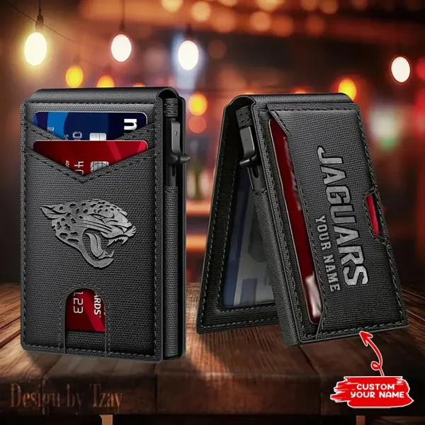 Jacksonville Jaguars Blocking Pop Up Card Holder SPTFCS156