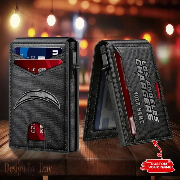 Los Angeles Chargers Blocking Pop Up Card Holder SPTFCS159