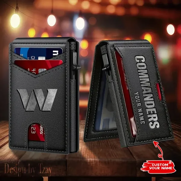 Washington Commanders Blocking Pop Up Card Holder SPTFCS173