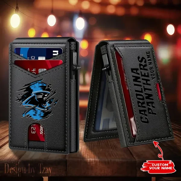 Carolina Panthers Blocking Pop Up Card Holder SPTFCS179