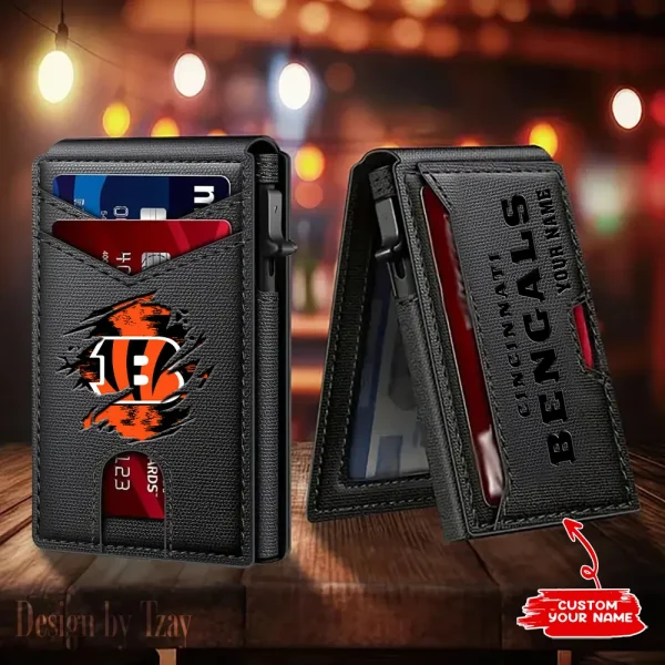 Cincinnati Bengals Blocking Pop Up Card Holder SPTFCS181