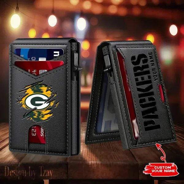 Green Bay Packers Blocking Pop Up Card Holder SPTFCS186