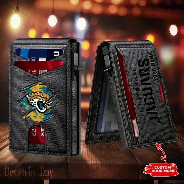 Jacksonville Jaguars Blocking Pop Up Card Holder SPTFCS189