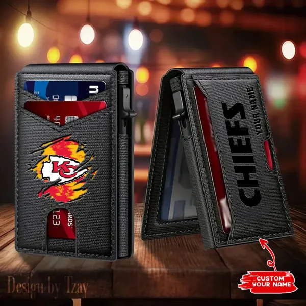 Kansas City Chiefs Blocking Pop Up Card Holder SPTFCS190