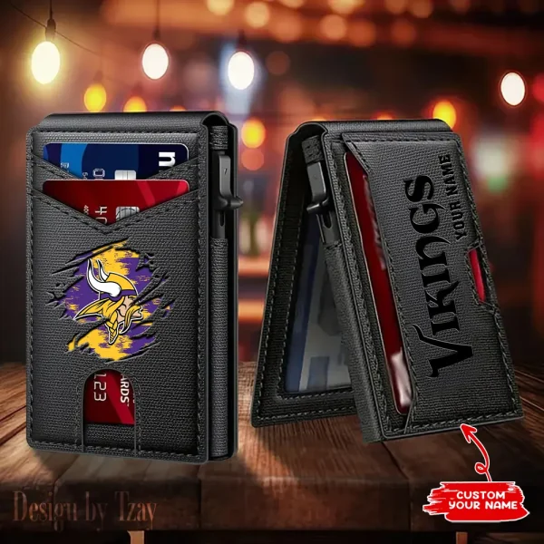 Minnesota Vikings Blocking Pop Up Card Holder SPTFCS195