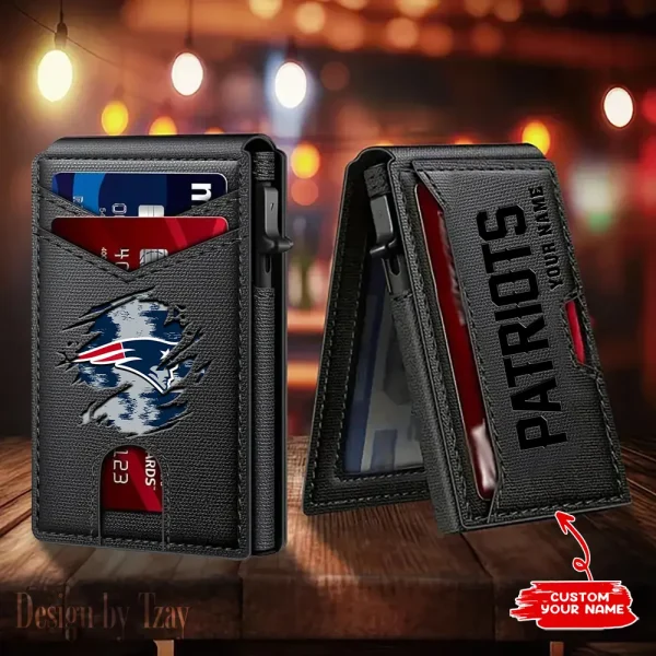 New England Patriots Blocking Pop Up Card Holder SPTFCS196