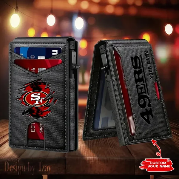 San Francisco 49ers Blocking Pop Up Card Holder SPTFCS202