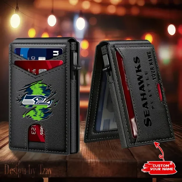 Seattle Seahawks Blocking Pop Up Card Holder SPTFCS203