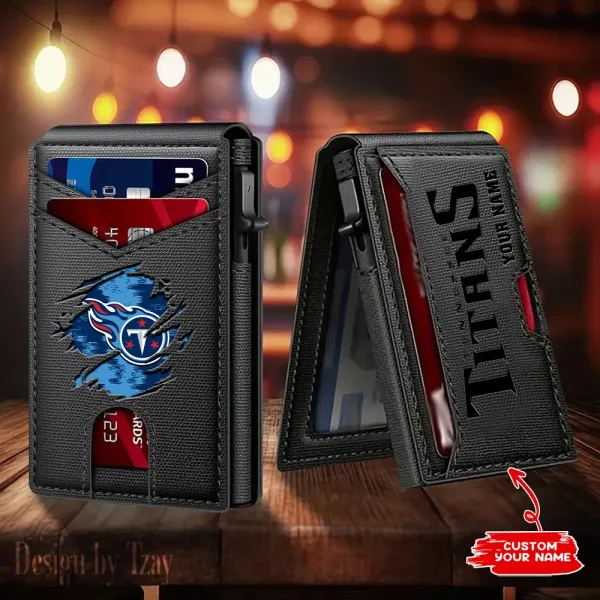 Tennessee Titans Blocking Pop Up Card Holder SPTFCS205