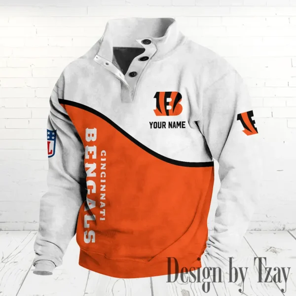Cincinnati Bengals Standard Pullover Sweatshirt Trending 2025 S9DBSCH1819