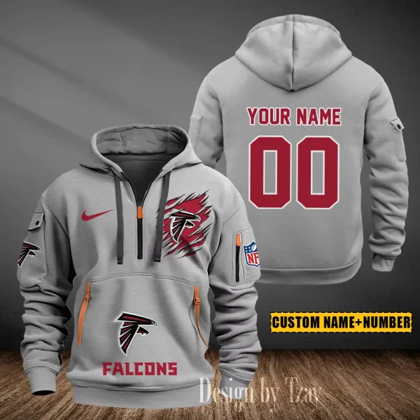Atlanta Falcons Heavy Fleece Pullover Hoodie AZHEAVYHD423