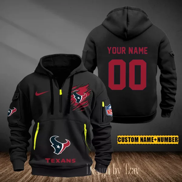 Houston Texans Heavy Fleece Pullover Hoodie AZHEAVYHD434