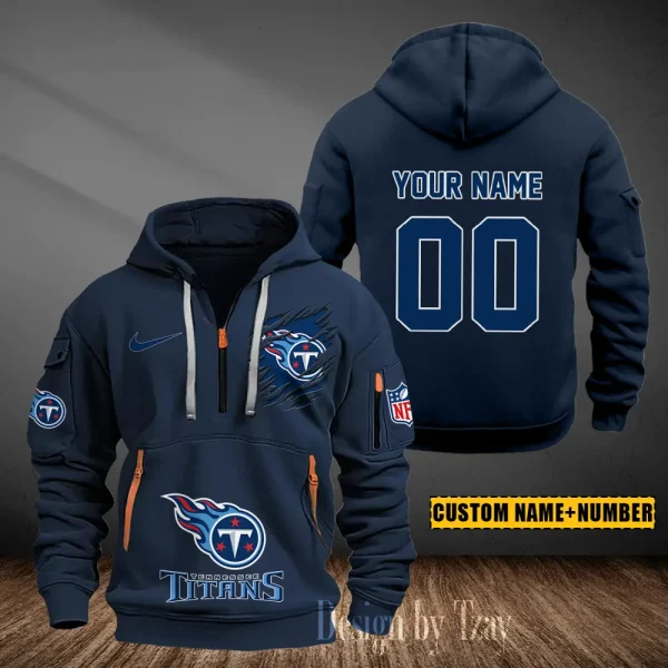 Tennessee Titans Heavy Fleece Pullover Hoodie AZHEAVYHD452