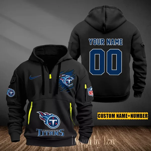 Tennessee Titans Heavy Fleece Pullover Hoodie AZHEAVYHD452 - Image 4