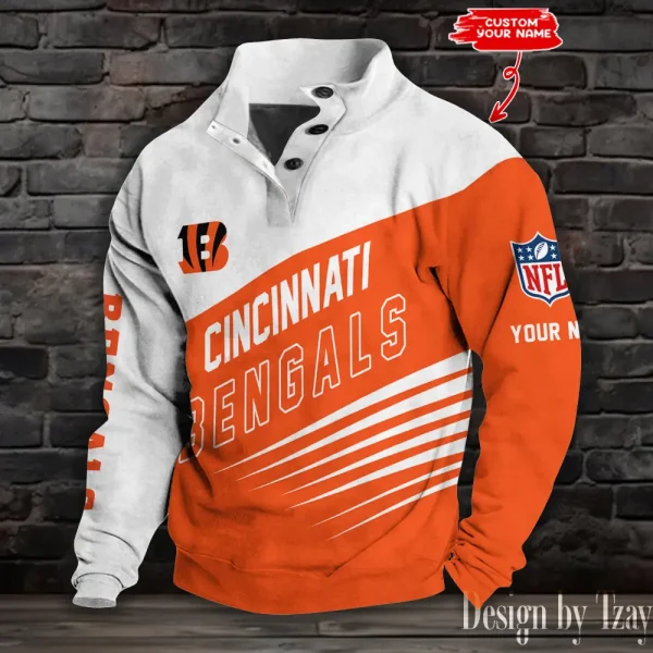 Cincinnati Bengals Standard Pullover Sweatshirt Trending 2025 S9DBSCH1842
