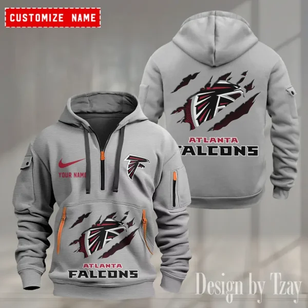 Atlanta Falcons Heavy Fleece Pullover Hoodie AZHEAVYHD455