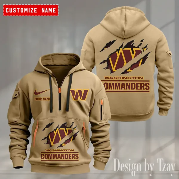 Washington Commanders Heavy Fleece Pullover Hoodie AZHEAVYHD517 - Image 2