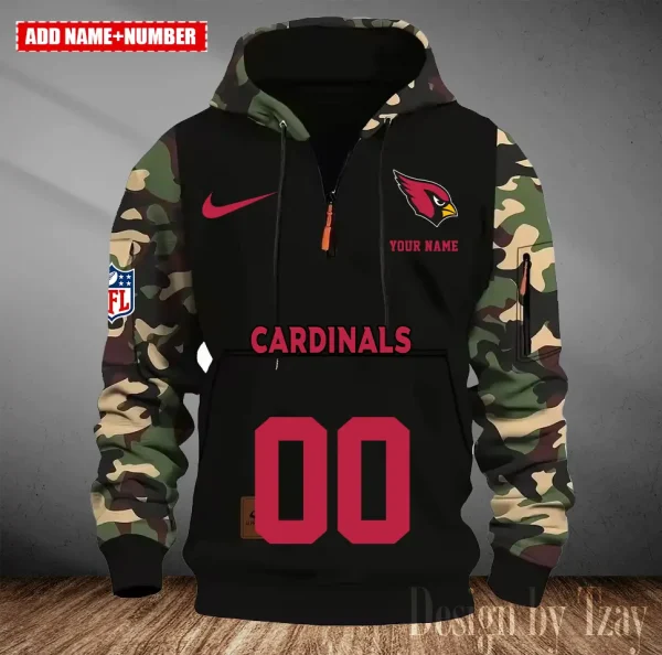 Arizona Cardinals Men Camouflage Hooded Sweatshirts New 2025 SPTMCPS001 - Image 5